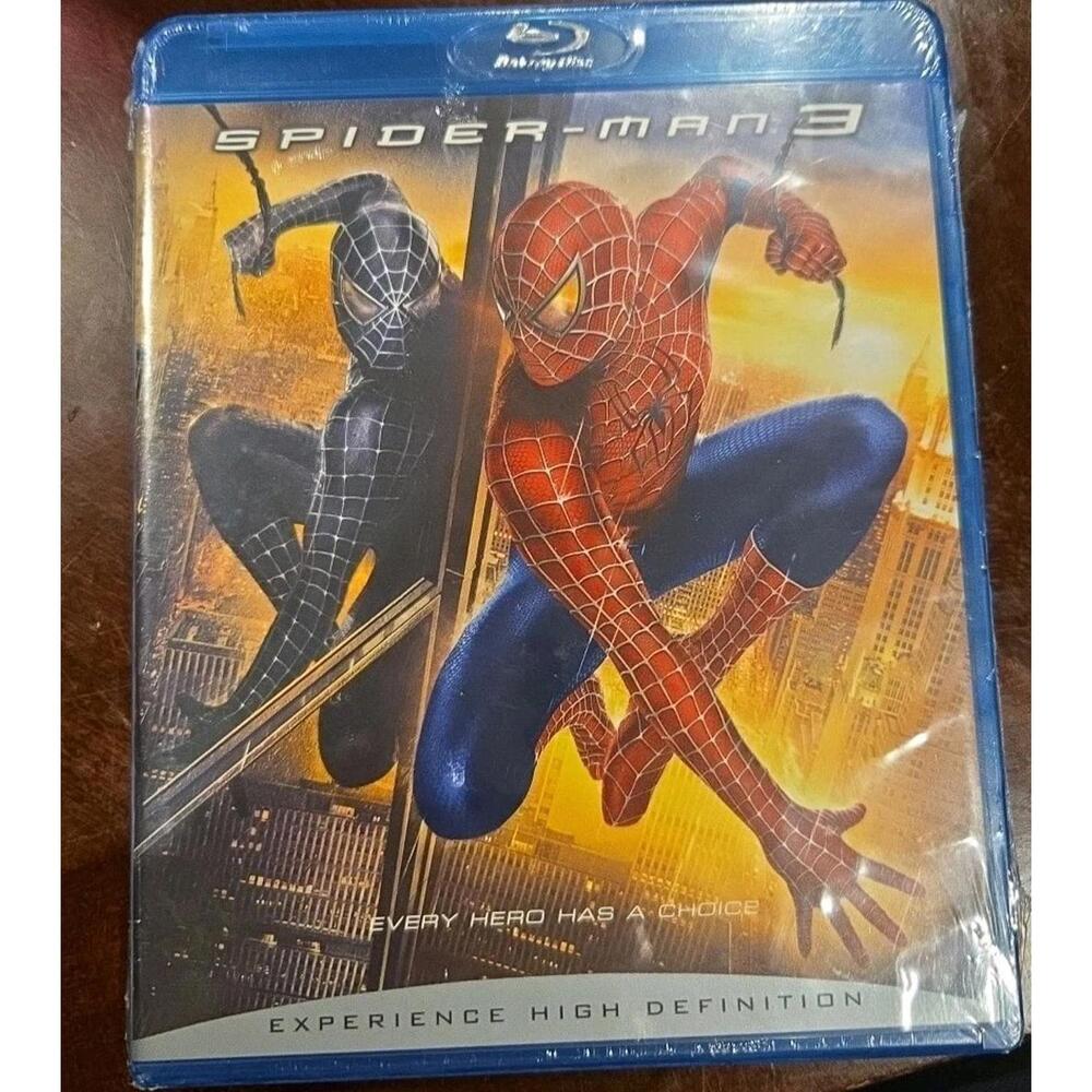 Spider-Man 3 (Blue Ray) 2007- Brand New Sealed